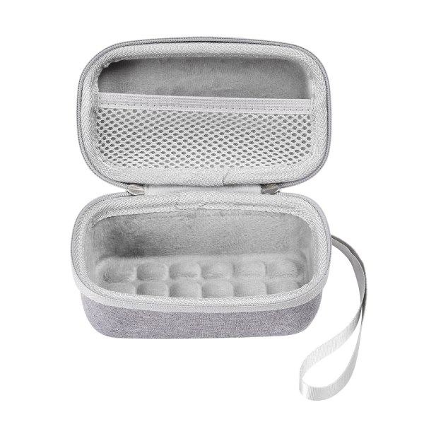 Bärbart case Kompakt förvaringsväska Stor kapacitet Multipurpose Travel Solution Bag för Primes 200W Power Bank Grey