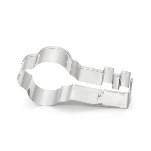 til Nøgleform Rustfrit Stål Kiks Dej Cookie Cutter Kage Bageform DIY