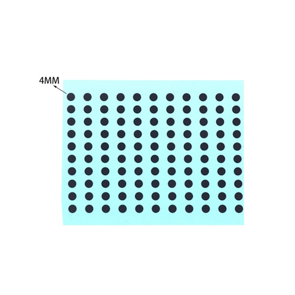 Polyester Reparationstejp Polyestertextur Lämplig för Fjärrkontroller och Kontroller 3mm121pcs