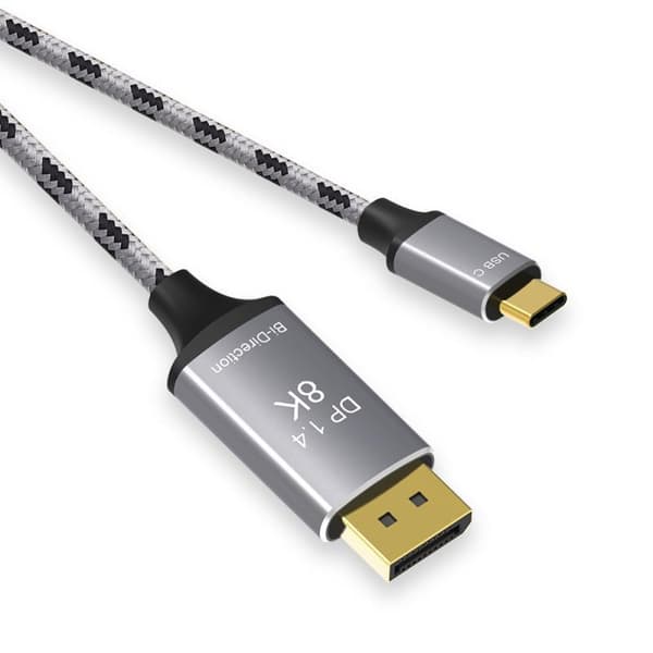 DisplayPort 1.4 - USB C -liitäntä videolähtöön