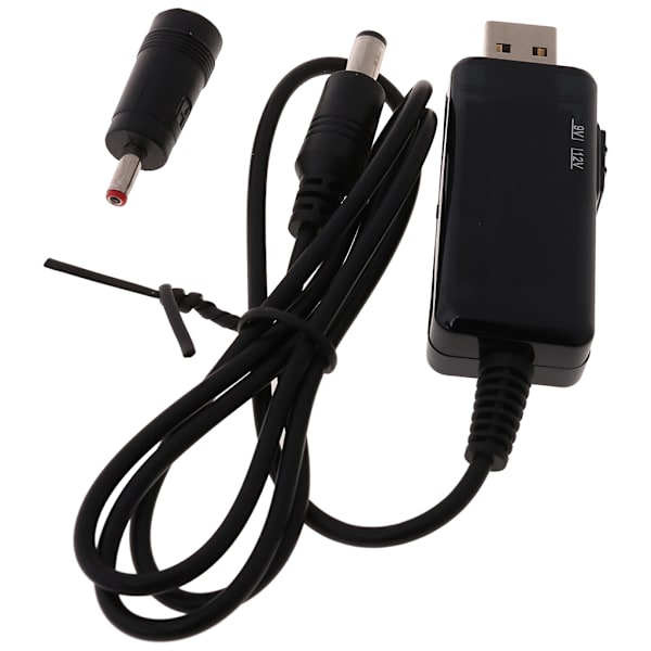 för DC Boost Converter för DC 5V till 9V 12V USB Step Up Power Supply Adapter med