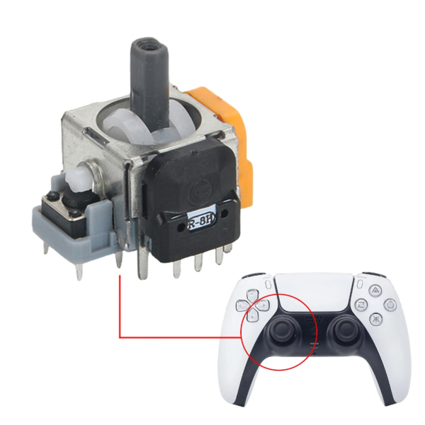 3D Joystick Rocker Analog Sensor Modul Tumstick Potentiometer Ersättningsdel kompatibel för Playstaion4 Controller