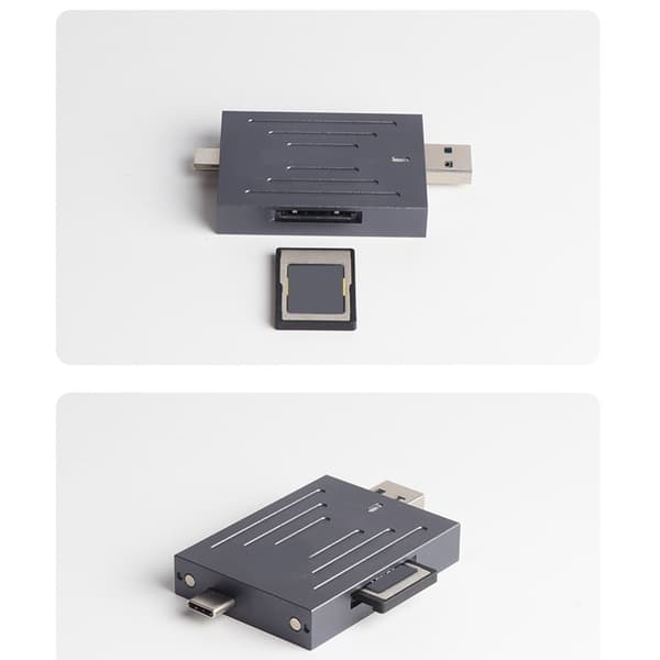 CFE Kortläsare USB C 10Gbps Typ A Kortläsare med USB 3.2 Gen 2