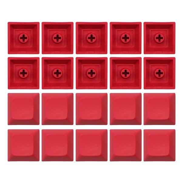 DSA 1U Keycap Set PBT Blank Tangenter DSA Profil 1U Höjd Tangentuppsättning För Mekaniskt Gamingtangentbord 20ST