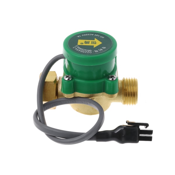 HT-120 G1/2 \"-1/2\" Cirkulationspump för varmt och kallt vatten Booster Flow Switch 1,5A