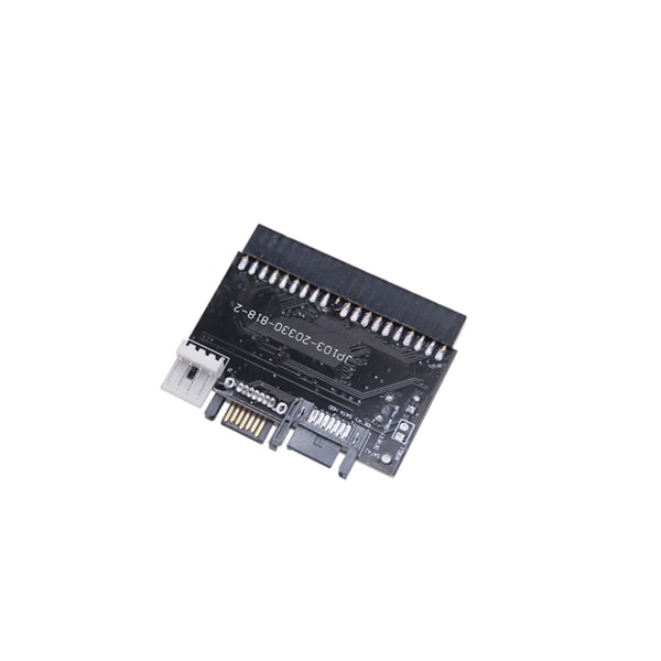 Dubbelriktad IDE till SATA-omvandlare för PC Desktop Högpresterande och pålitlig IDE till SATA Adapter Riser Card Black