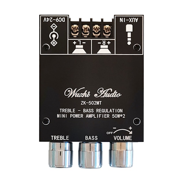 ZK- POWER TPA3116D2 Digital effektförstärkarkort Dual Channel 50Wx2 DC12-24V