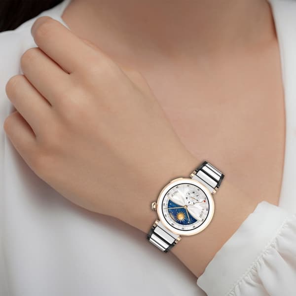 Multifunktionelle urremme i rustfrit stål unisex til Watch X2 Mini Watch Silver white