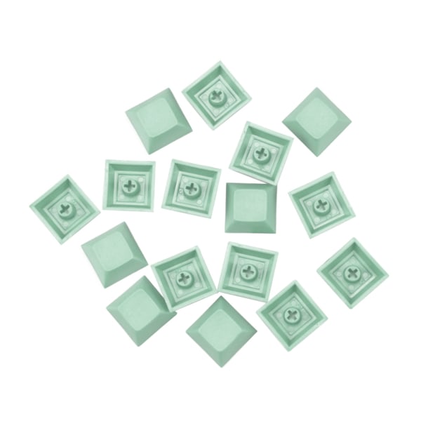 100 stk. Blandet Farge PBT Shine Through Keyset 1U DSA Profil Keycap Sett for Cherry MX Brytere Mekanisk Tastatur