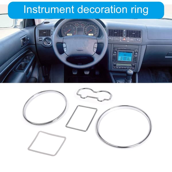 Speedometer Dashboard Målerringer Trim for MKIV 1997-2003 Bezel Trim