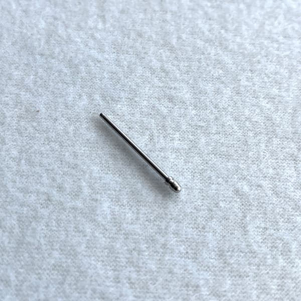 2 stk. metal runde spids pen refills med praktisk klips til bemærkelsesværdig skrive