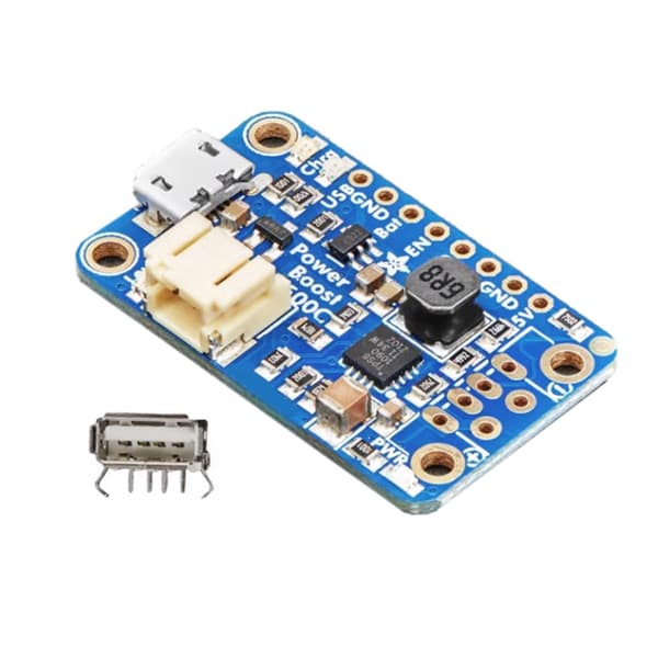 Uppgraderingar PowerBoost 500 Laddare Liten 5V USB Boost med 500mA+ Ström