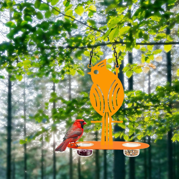 Oriole Form Fuglefoder Dekorative Madskål Til Baghave Terrasser Fugl