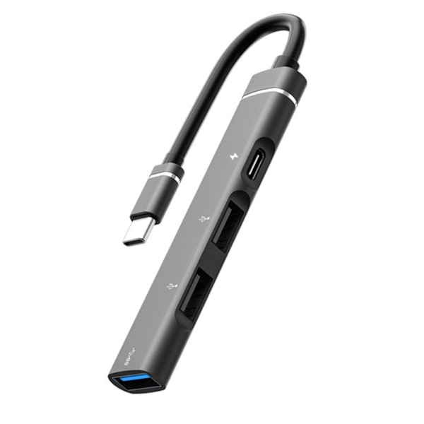 4-i-1 USB3.0 Hub 4-port USB3.0 USB2.0 Type-C Extender USB PD Multi-splitter Adapter OTG til PC Computertilbehør