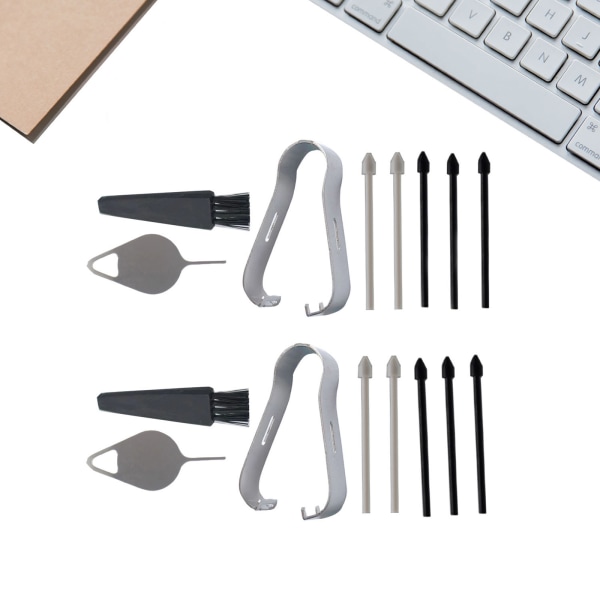 Stylus s Pen Nibs Tips Ersättning för Tab S6 Lite 10.4 Tab S7 / S7+Plus Tips Nibs delar Black