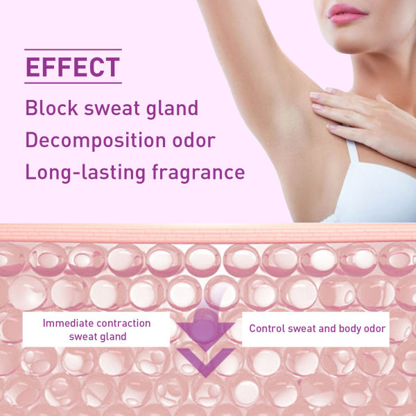 Lavendel underarm Antiperspirant Deodorant 50ml/kartong Lukt Ta bort