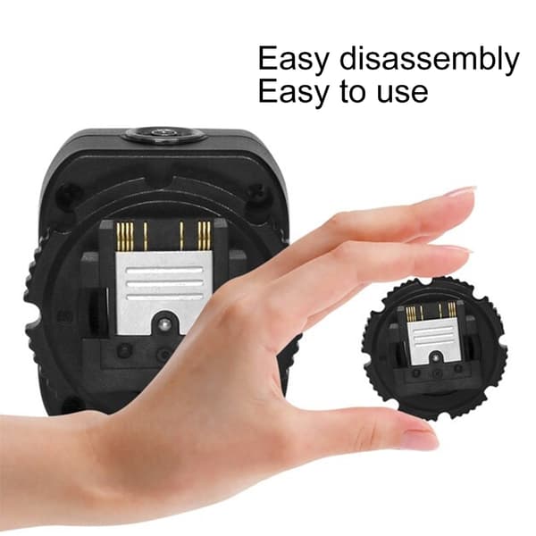 Professionell TF335 Blixtskoadapter Konverterare för A7S A7SII A7R A7RII