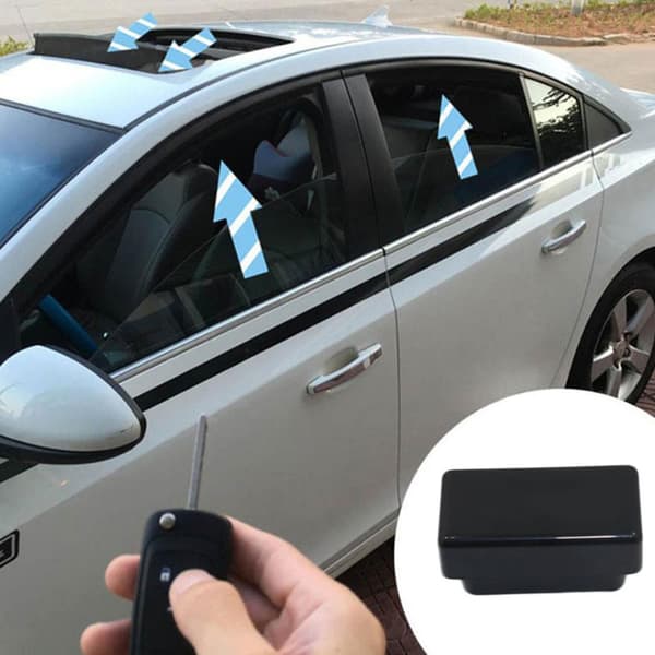 Automatisk bilvinduslukker modul erstatning auto sikkerhetssystem OBD
