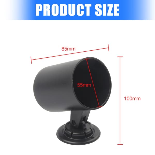 ModernDashboard Koppholder Hurtigmonteringsadapter for 2-tommers Bilmålere