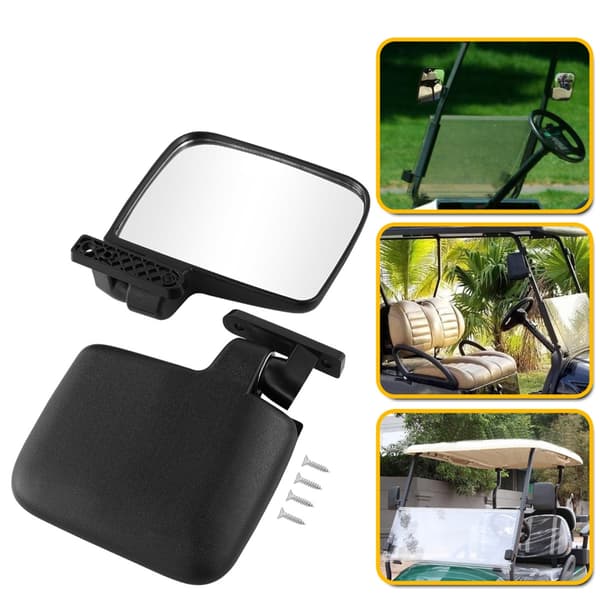 Golfbilsglas Universal Fällbara Sidospeglar För Golfbil Club Car