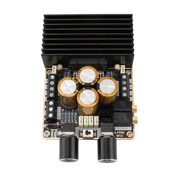 TDA7850 4-kanals power 4x80W Car DIY Power Stereo Audio Subwoofer Rekvisita Metall Material Tillbehör