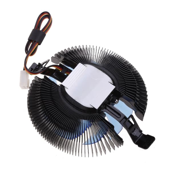 E86 CPU-køler Stille PWM-køleventilator Varmerør Ultratynd CPU-luftkøler 1U