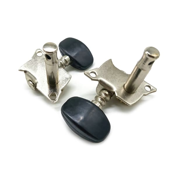 Ukulele korta stålpinnar String Winder Set 2R 2L Tuning Pegs Machine Head Tuners för 4 Strings Ukulele gitarrtillbehör