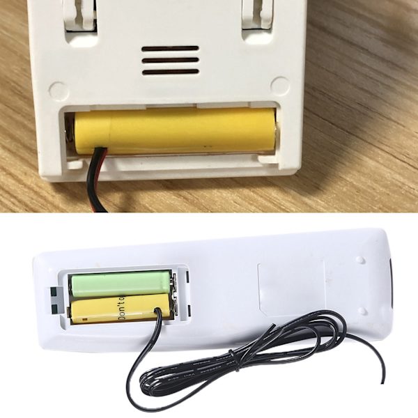 USB till 1,5V 3V 4,5V 6V 12V LR6 AM3 AA Dummy batterikabel Byt 1-8st batterier för Radio LED Light Toy Rörelsesensor