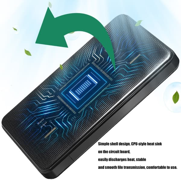 USB3.0 2.5 tommer harddisk kabinet harddisk boks kabinet