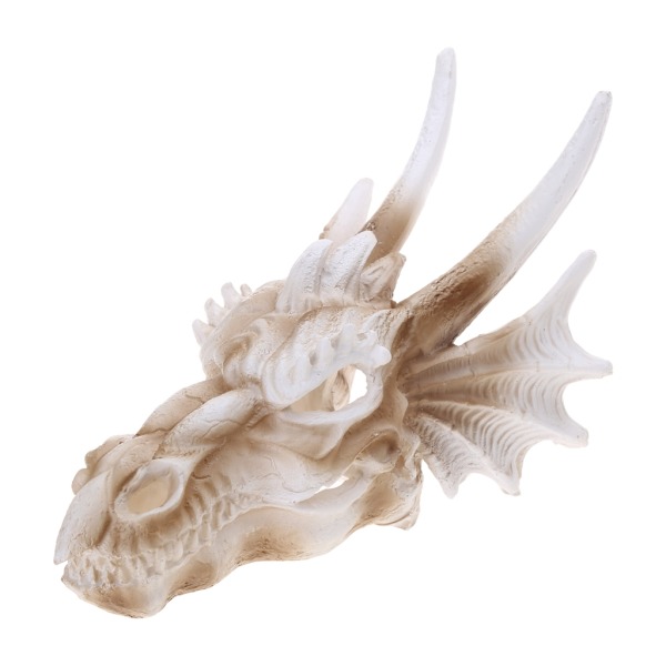 Akvarium Dekor Synkende Dinosaurhodeskalle Fisketank Ornament Skjulested Hus