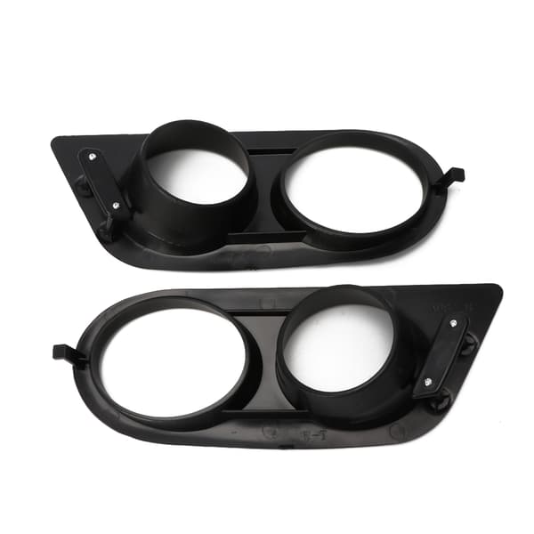 2 stk. Frontfanger Tåkelys Dobbel Hull Kanaldeksel for E46 M3 2001-2006