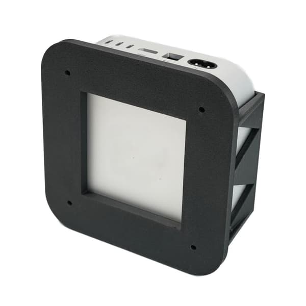 Metalholder til under skrivebordet til mini computer desktop organiseringsstand
