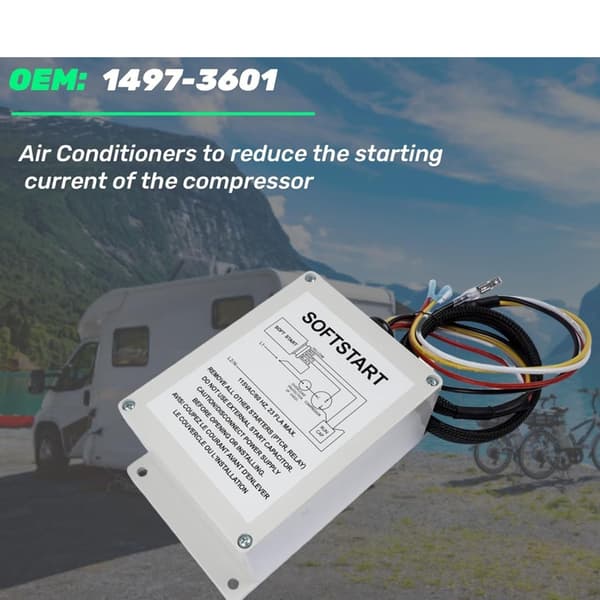 Cameprs Soft Start Kontrol Kit 1497-3601 Reducerer Kompressorens Startstrøm