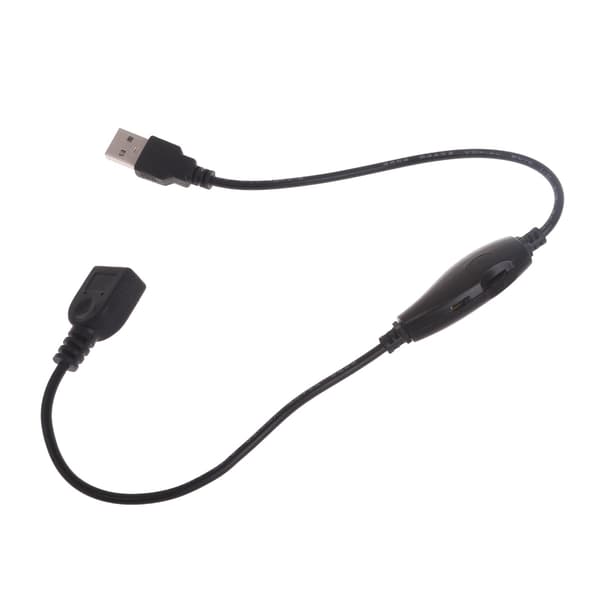 45 cm USB-kabel med dimmerbryter PÅ/AV-kabel forlengelse USB-strømforsyningslinje