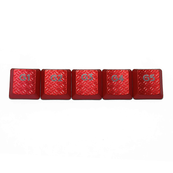 Ersättning för tangenthattar till Logitech G813/G815/G913/G915 RGB TKL Mekaniskt tangentbord Tangent G1-G5 Tangenthattar 5 st