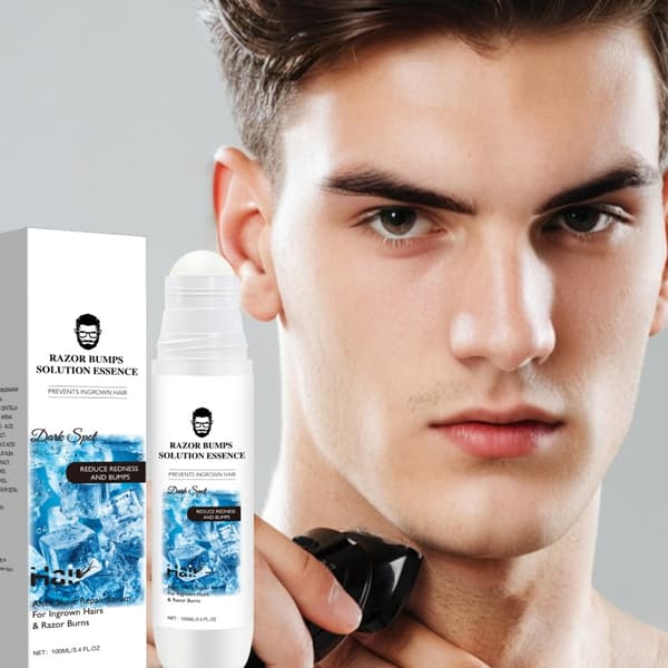Behandlinger mod barberknopper efter barbering, vand mod indgroede hår til kroppen
