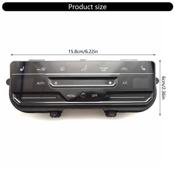 Biltillbehör för Golf 7 Luftkonditionering Sätesvärme Touchpanel