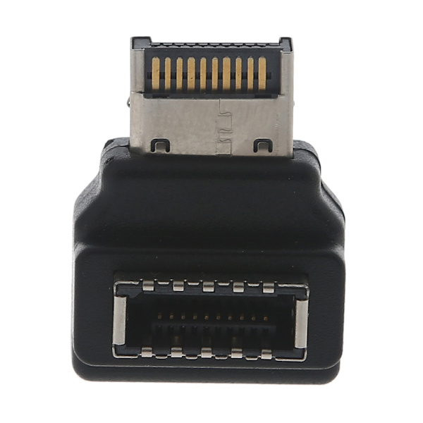 Kretskortsskydd Kontakt USB 3.1 Typ-E Hona till Typ-E Hane Adapter