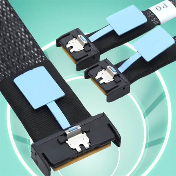 Høyhastighets PCIe Gen5 Splitter Kabel Server Datakabel Effektiv 50cm