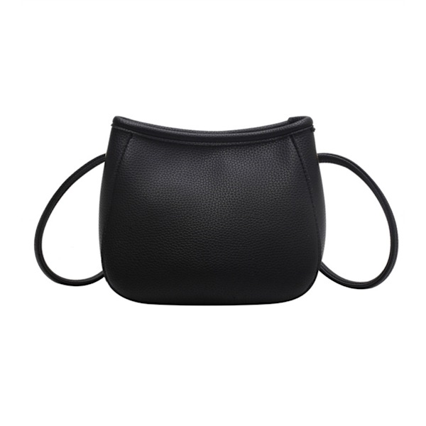Dame PU Læder Skuldertaske Mode Håndtaske Crossbody Taske Simpel Messenger Taske Dame Casual Sling Taske Pige Shopping Taske