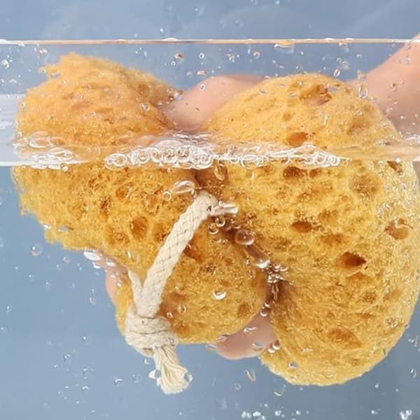 Eksfolierende kroppssvamp dusjsvamp kroppsskrubber kroppsrenseutstyr
