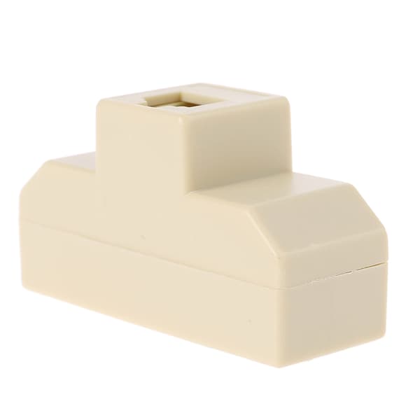 Telefon Splitter Adapter RJ11 6P4C Han til Hun 4-vejs Telefonlinje Splitter