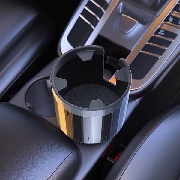 Bil Koppholder Adapter Organizer Bil Koppholder Utvider med Justerbar Base