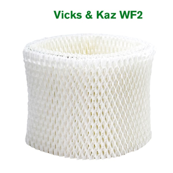 Vit luftfuktare Filterbyte Adsorberar bakterier och skala för Vicks & Kaz WF2 luftfuktare