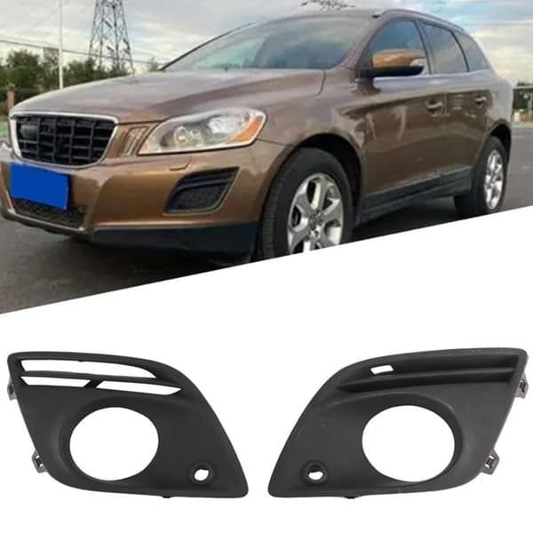 Tåkelysdeksel for XC60 Erstatning Tåkelys Trim Caps Biltilbehør