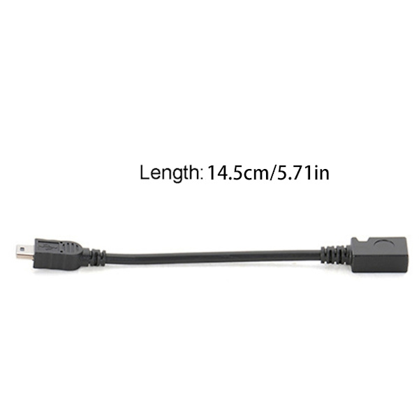 Micro USB Hunn til USB Adapter Datakabel for GPS Mobiltelefon MP4