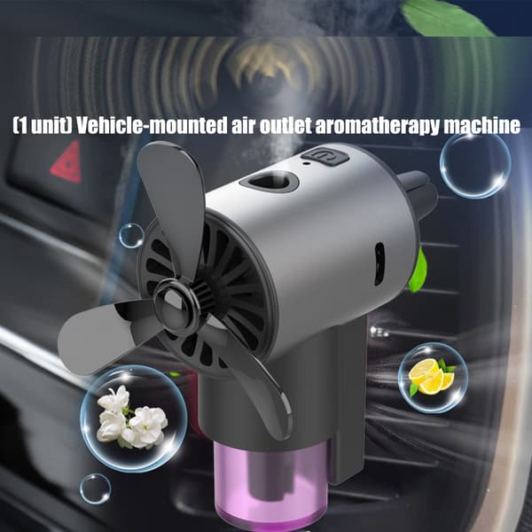 Innovativ Auto Luftspreder Med Dobbelt Luftsystem Og Sikker Ventilationsmontering Til Biler Lastbiler Black