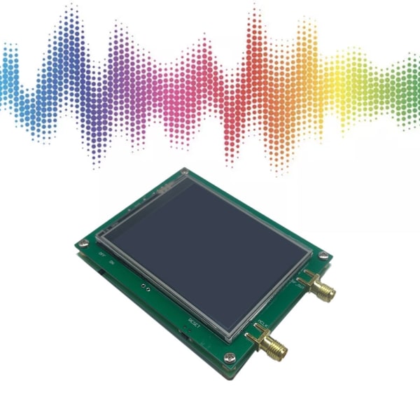 Bredbands PLL-signalgenerator MAX2870 RF-signalkälla med LCD-pekskärmskontroll 23,5MHz till 6000MHz frekvens