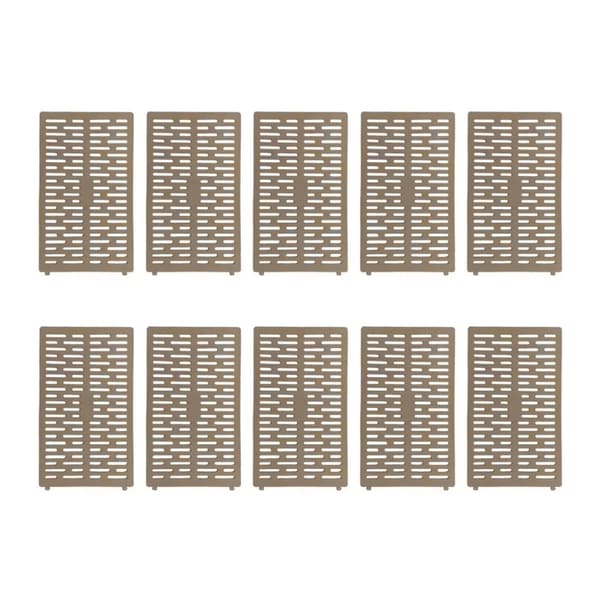 6/10-pack Trädskydd Flexibla Expanderbara Trädskydd Plast Trädskydd Låsande Växtskydd Trimmers