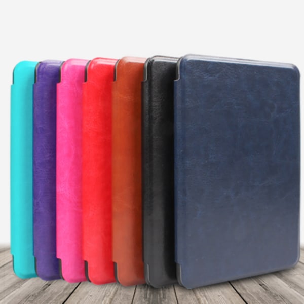 För Kindle Paperwhite för case Cover med Auto Sleep Wake-handrem för Kindle Paperwhite 11:e generationen 6,8" Red